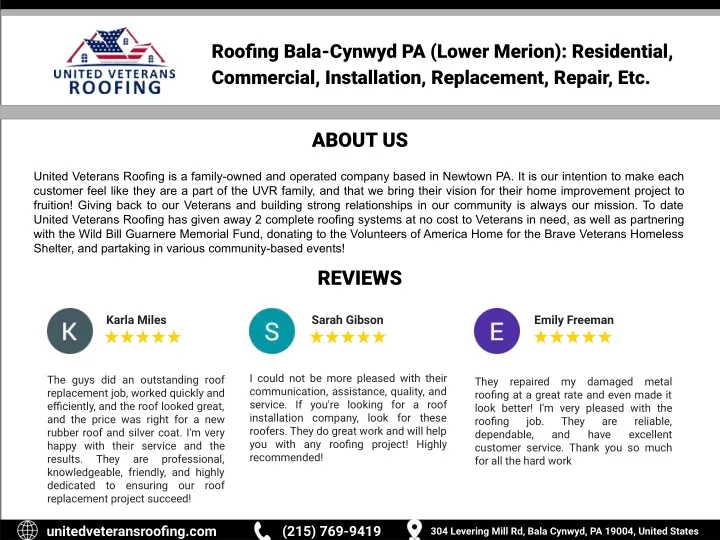 roofing bala cynwyd pa lower merion residential