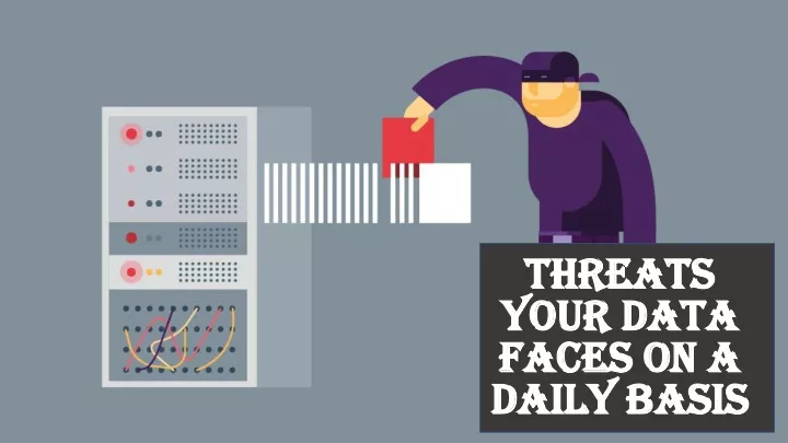 threats your data faces on a daily basis
