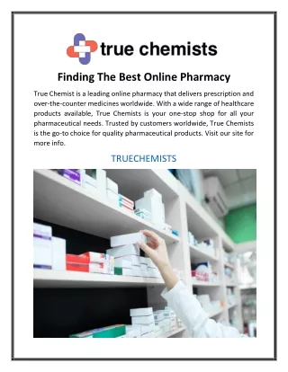 finding the best online pharmacy
