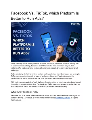 facebook vs tiktok which platform is better