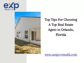 Top Tips For Choosing A Top Real Estate Agent in Orlando, Florida
