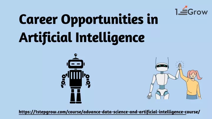 career opportunities in artificial intelligence