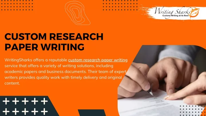 custom research paper writing