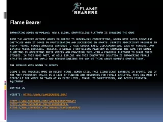 flame bearer