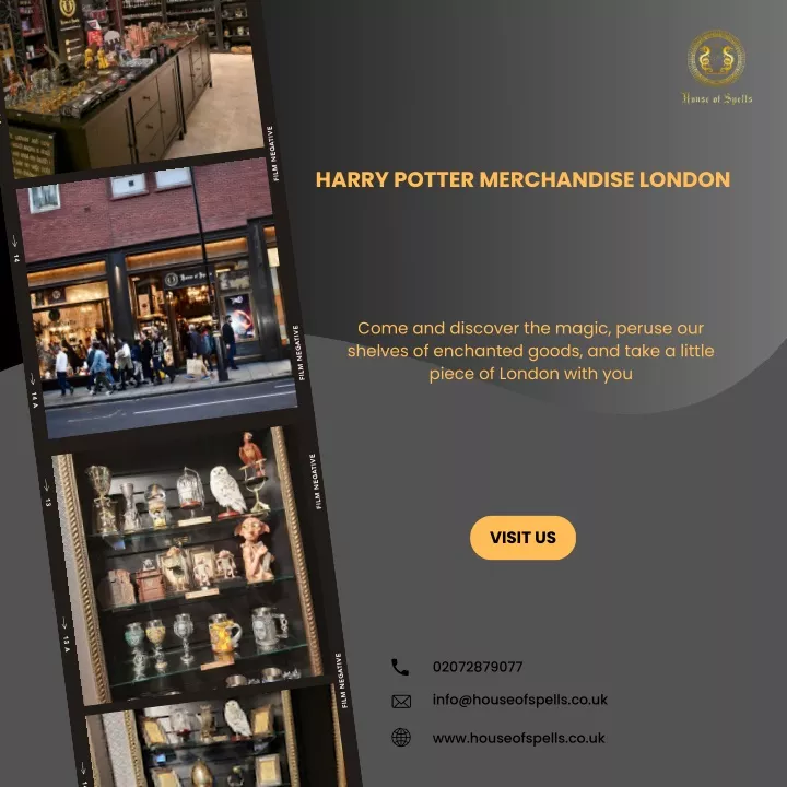 harry potter merchandise london