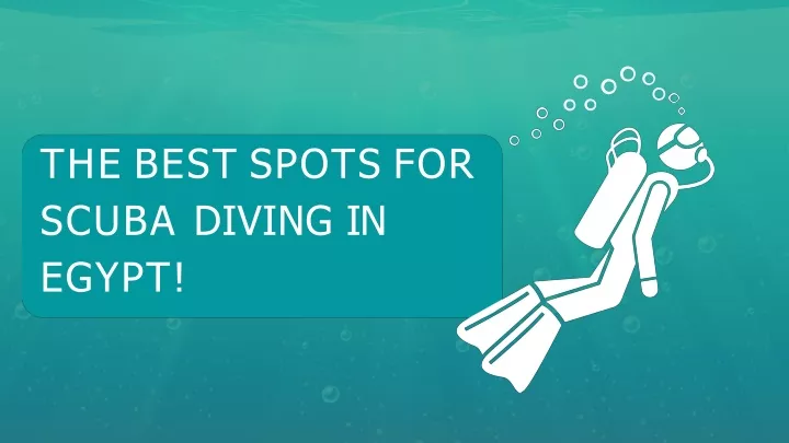the best spots for scuba diving in egypt