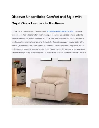 discover unparalleled comfort and style with