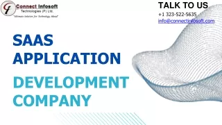 SaaS Application Development Company