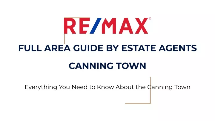 full area guide by estate agents