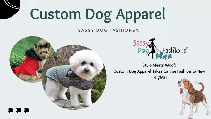 custom dog apparel