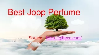 Best Joop Perfume