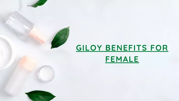 giloy benefits for female