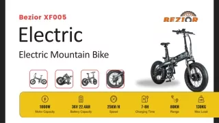 Bezior XF005 Electric Mountain Bike
