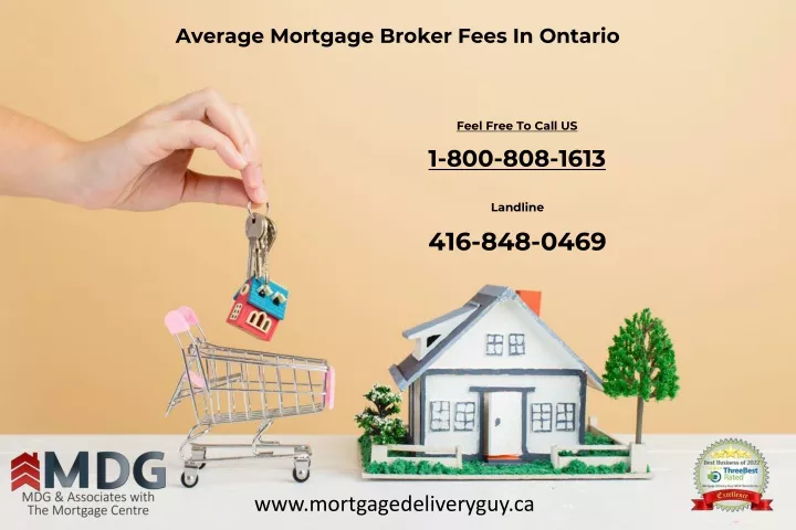 average mortgage broker fees in ontario