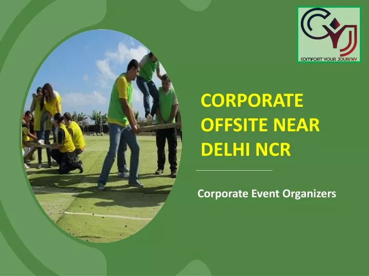 corporate offsite near delhi ncr