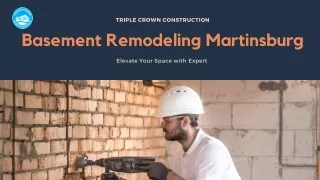Elevate Space with Basement Remodeling Martinsburg by Triple Crown Construction