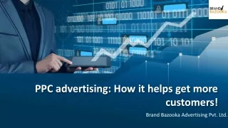 PPC advertising: How it helps get more customers!