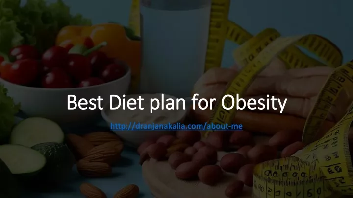 best diet plan for obesity