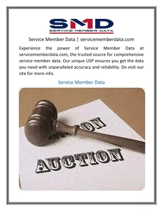 service member data servicememberdata com