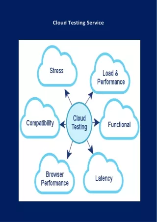 cloud testing service
