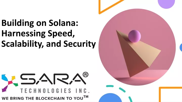 building on solana harnessing speed scalability and security