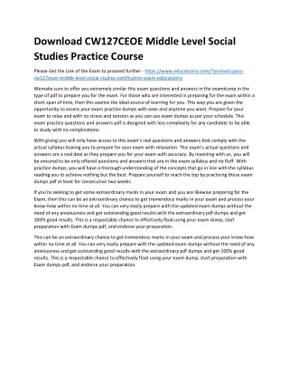 download cw127ceoe middle level social studies