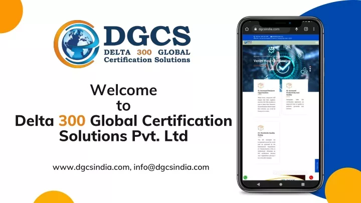 welcome to delta 300 global certification