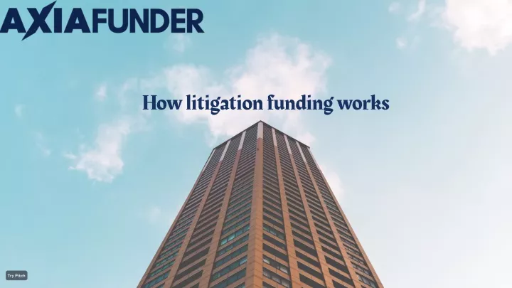 how litigation funding works