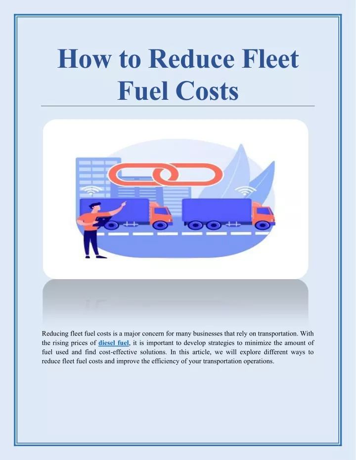 PPT - How To Reduce Fleet Fuel Costs PowerPoint Presentation, Free ...