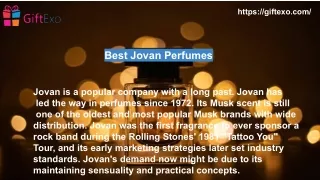 Best Jovan Perfumes