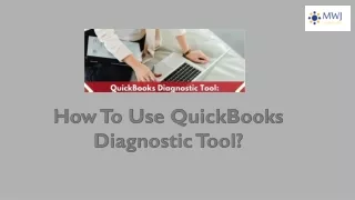 how to use quickbooks diagnostic tool