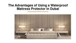 The Advantages of Using a Waterproof Mattress Protector in Dubai (3)
