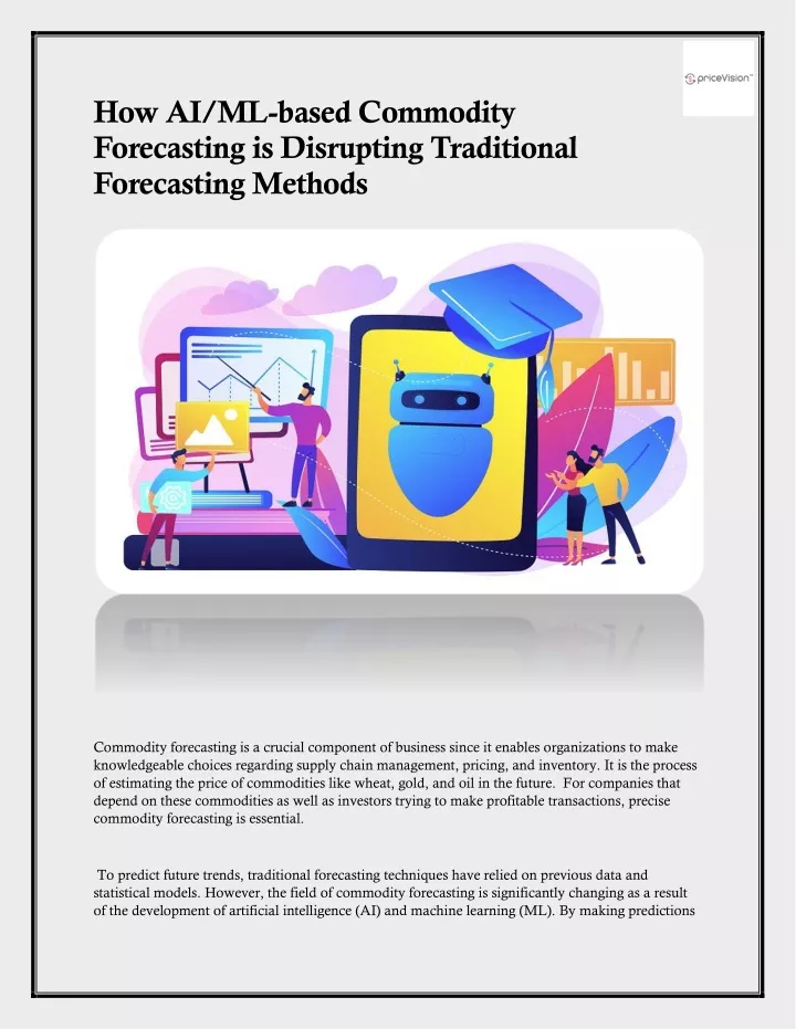 how ai ml based commodity forecasting