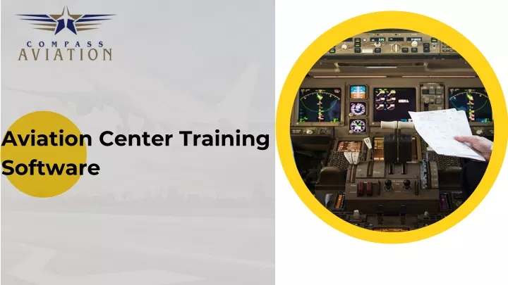 aviation center training software