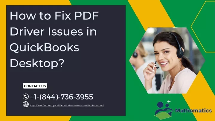 how to fix pdf driver issues in quickbooks desktop