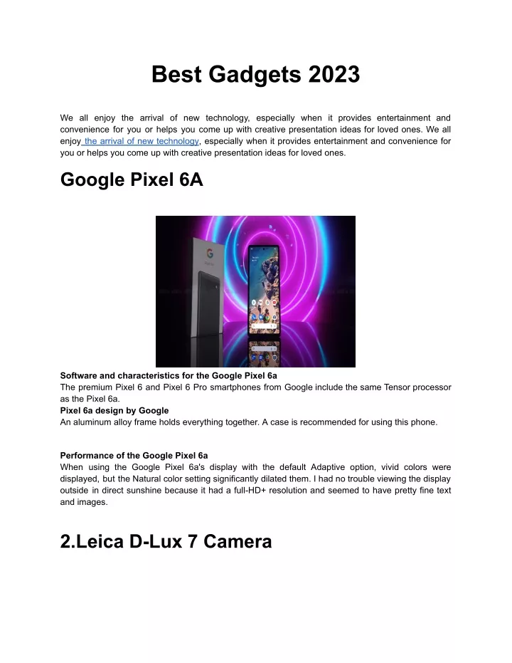 best gadgets 2023