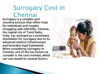 Surrogacy Cost in Chennai (1)