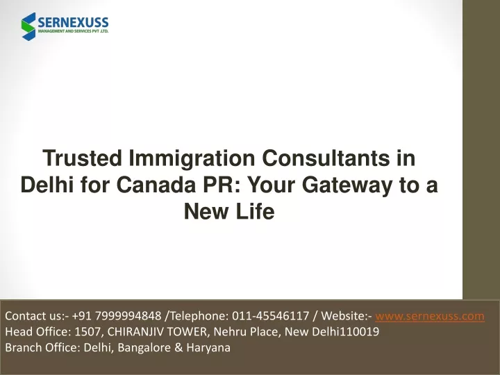 trusted immigration consultants in delhi for canada pr your gateway to a new life