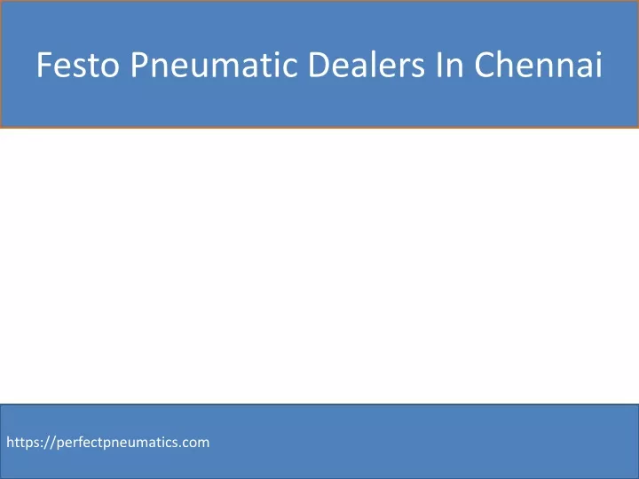 festo pneumatic dealers in chennai