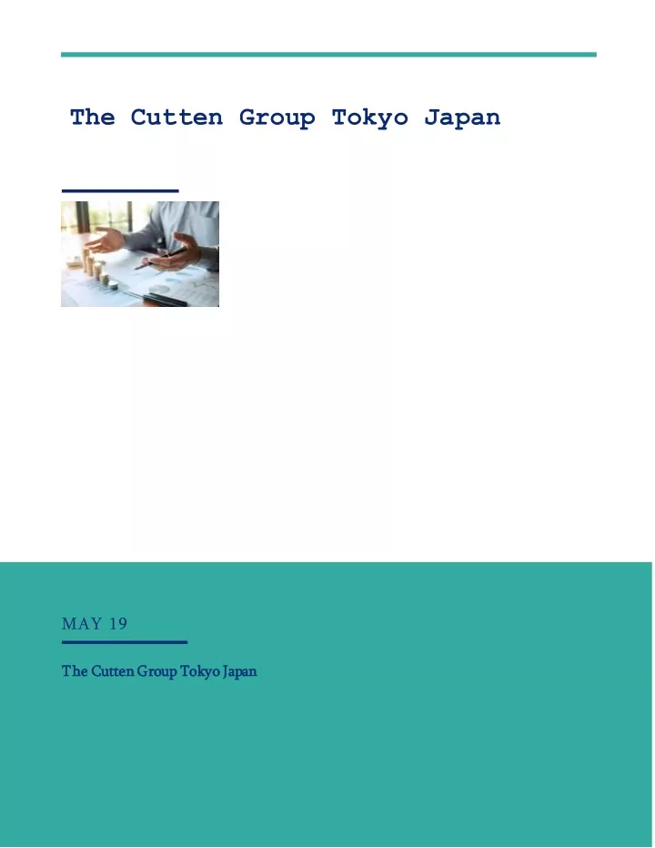 the cutten group tokyo japan