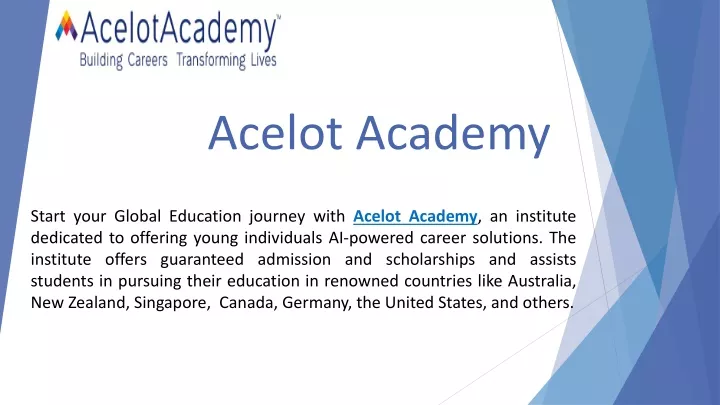 acelot academy