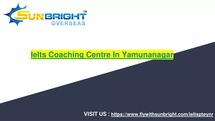 ielts coaching centre in yamunanagar