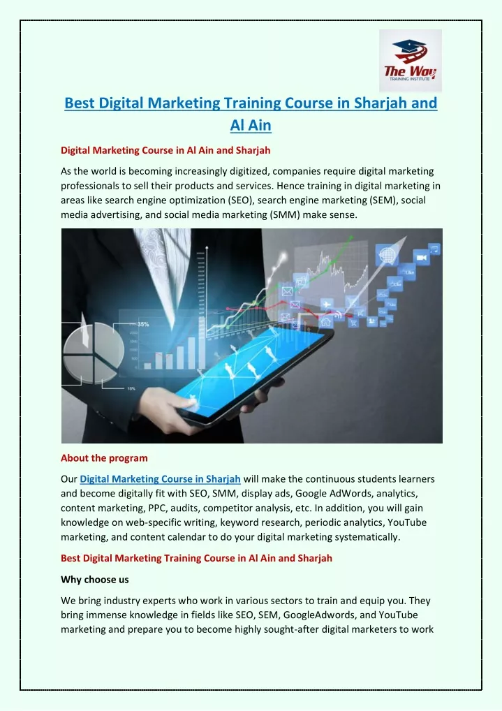 best digital marketing training course in sharjah