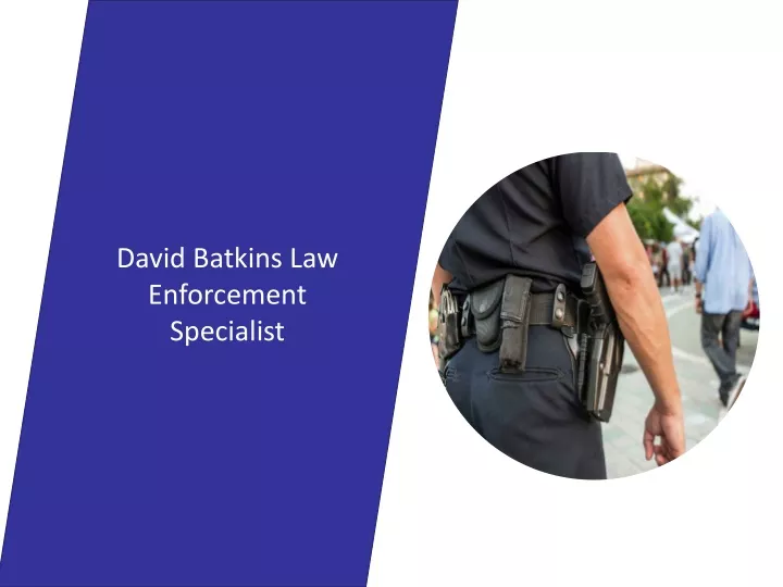 david batkins law enforcement specialist