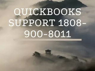 QuickBooks® Support Number |  1(808)-900-8011 (For Help)