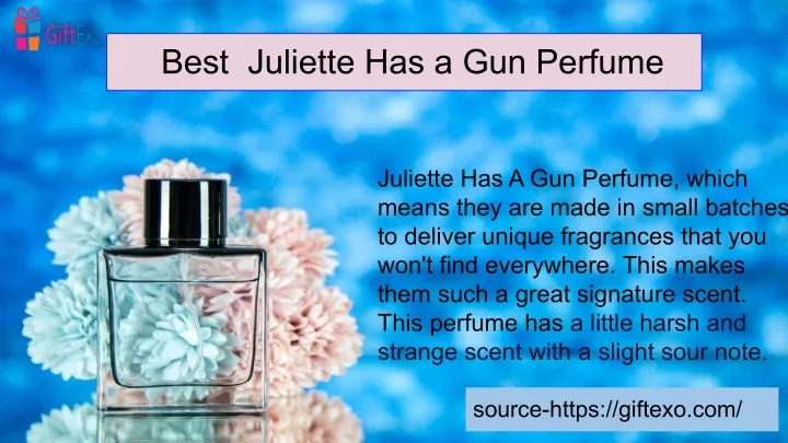 best juliette has a gun perfume