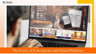 Benefits of e-Invitations and Virtual Platforms in Event Planning