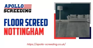 Unleash the Potential of Your Space with Apollo Screeding's Floor Screed Notting