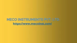meco instruments pvt ltd https www mecoinst com