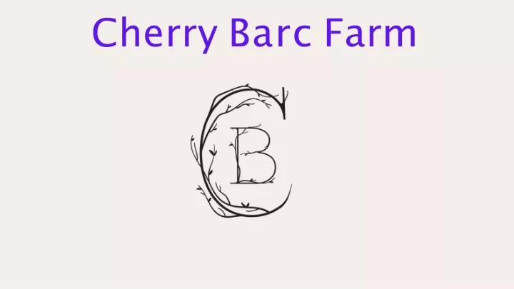 cherry barc farm